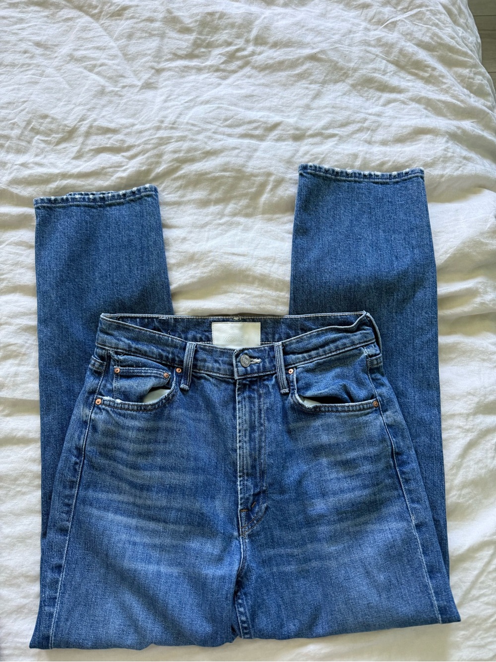Mother Blue Denim Jeans
